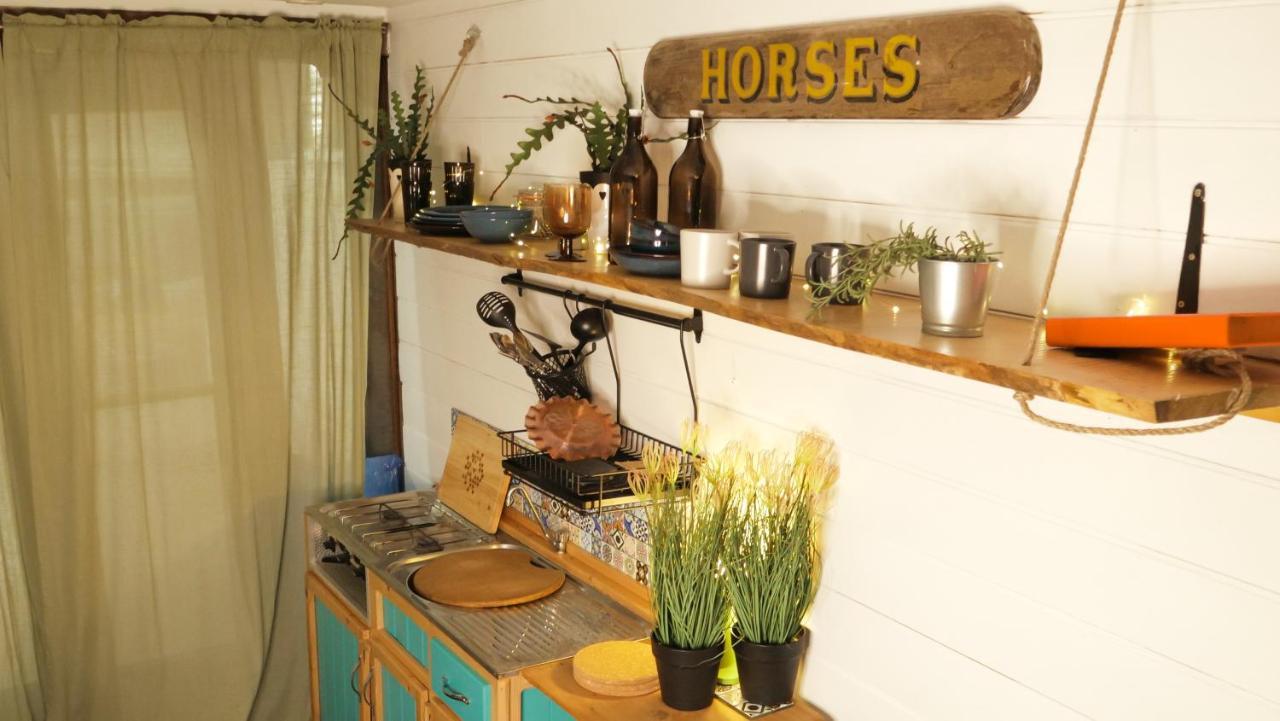 Quirky Vintage Horsebox Conversion With Stunning Views Of Ardingly Reservoir Balcombe Dış mekan fotoğraf