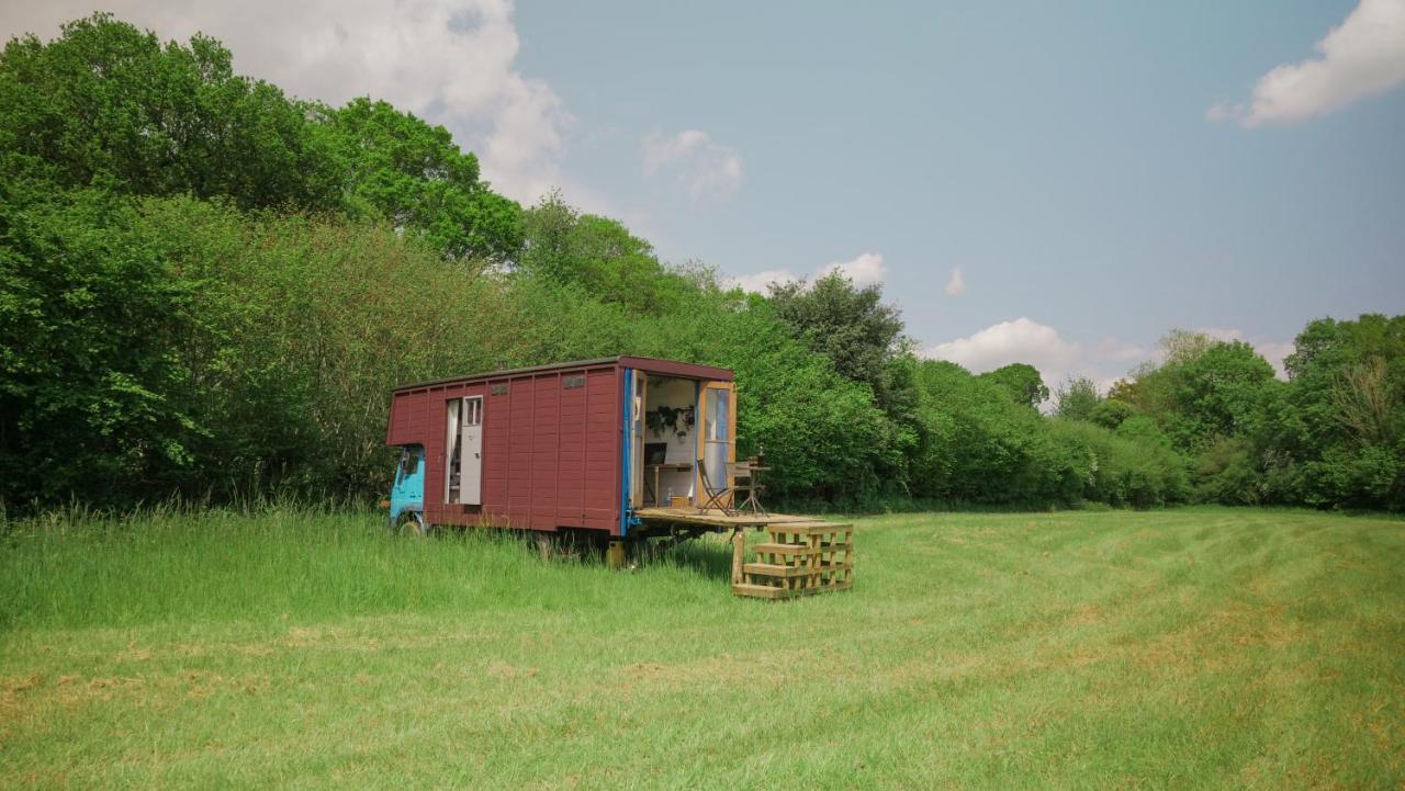 Quirky Vintage Horsebox Conversion With Stunning Views Of Ardingly Reservoir Balcombe Dış mekan fotoğraf